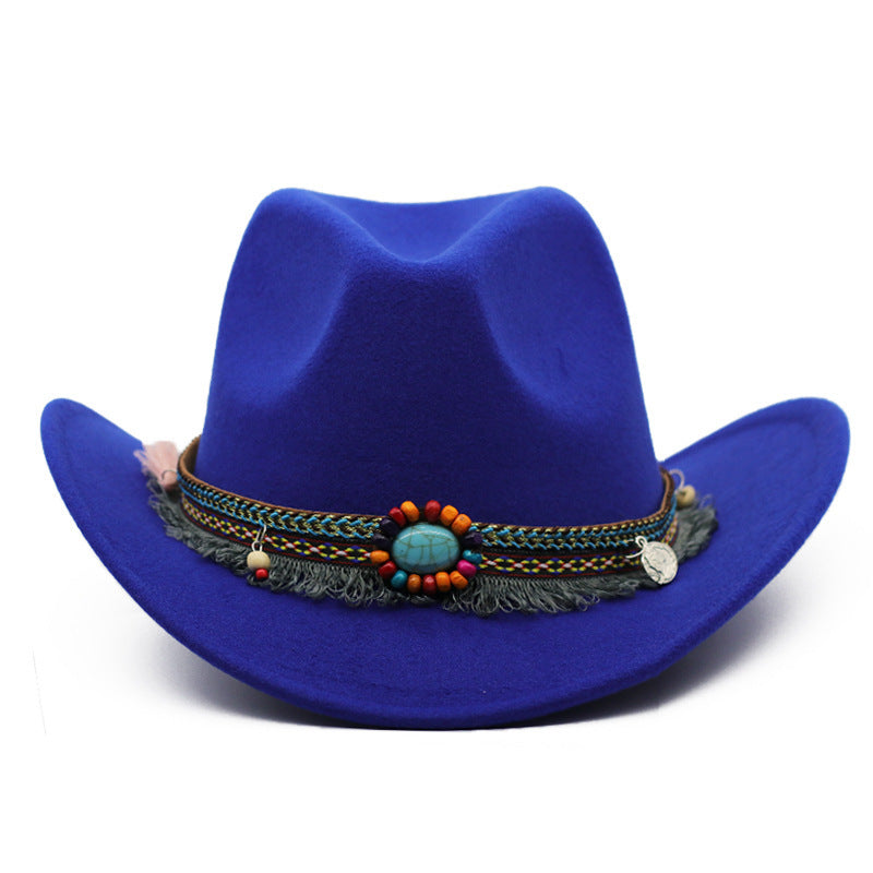 Cowboy Hats Curled Felt