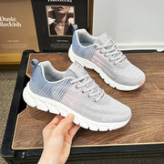 Plus Size Breathable Light Soft Bottom Female Mesh Casual Sneaker