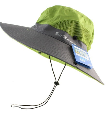 Hat Sun Hat Male Outdoor Summer Sunscreen Cover Face Sun Hat Male Summer Hat Mountaineering Hat
