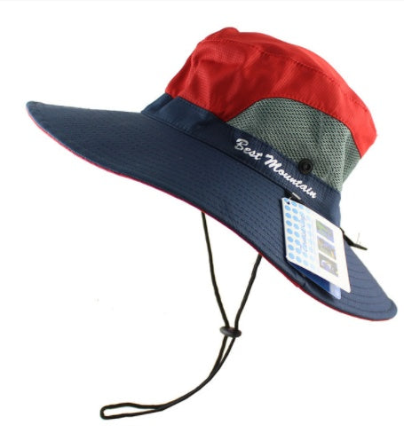 Hat Sun Hat Male Outdoor Summer Sunscreen Cover Face Sun Hat Male Summer Hat Mountaineering Hat