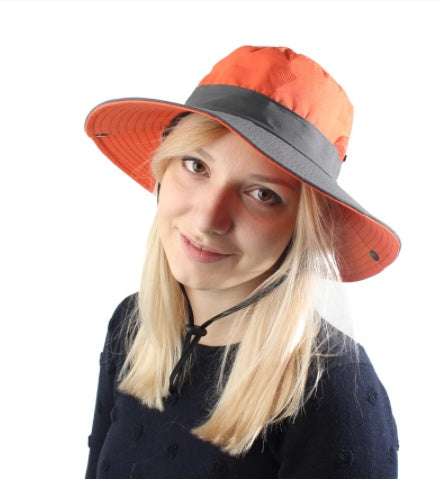 Hat Sun Hat Male Outdoor Summer Sunscreen Cover Face Sun Hat Male Summer Hat Mountaineering Hat