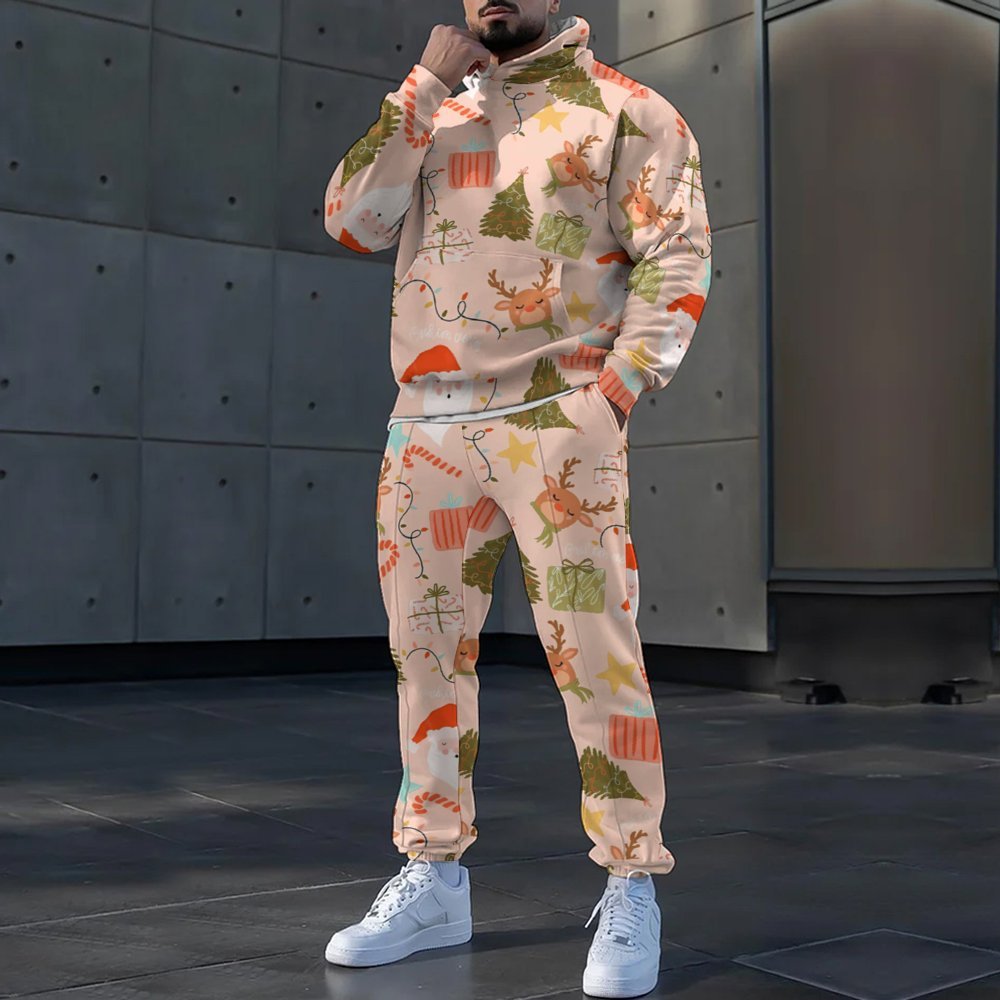 Trendy Clothes Christmas Casual Loose Hat Style Men's Suit - Z3 Limited