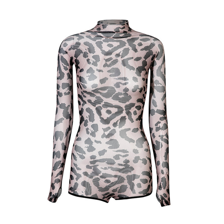 Mesh Jumpsuit Clothing Women&