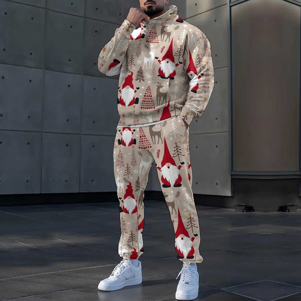 Trendy Clothes Christmas Casual Loose Hat Style Men's Suit - Z3 Limited