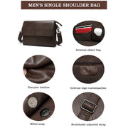 New business leather men's bag