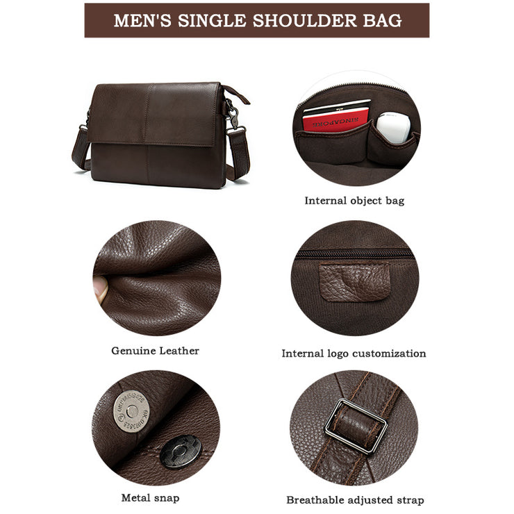 New business leather men&