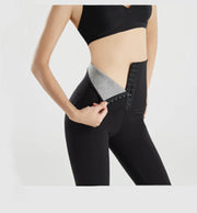 Women's Belly Lift Butt Lift Plus Fleece Outer Wear Leggings