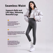 High Elastic Thermal Outerwear Clothing Plus Size Maternity Leggings