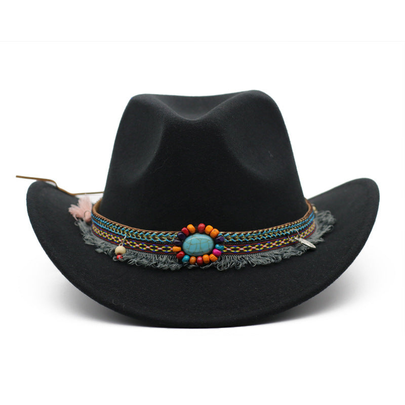 Cowboy Hats Curled Felt