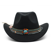 Cowboy Hats Curled Felt