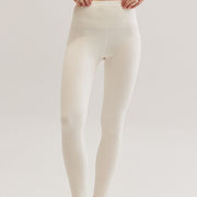 Thermal Pants Johns Elastic Slim-fit Fleece-lined Seamless Long Johns Leggings