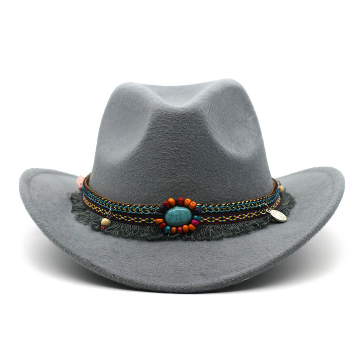 Cowboy Hats Curled Felt