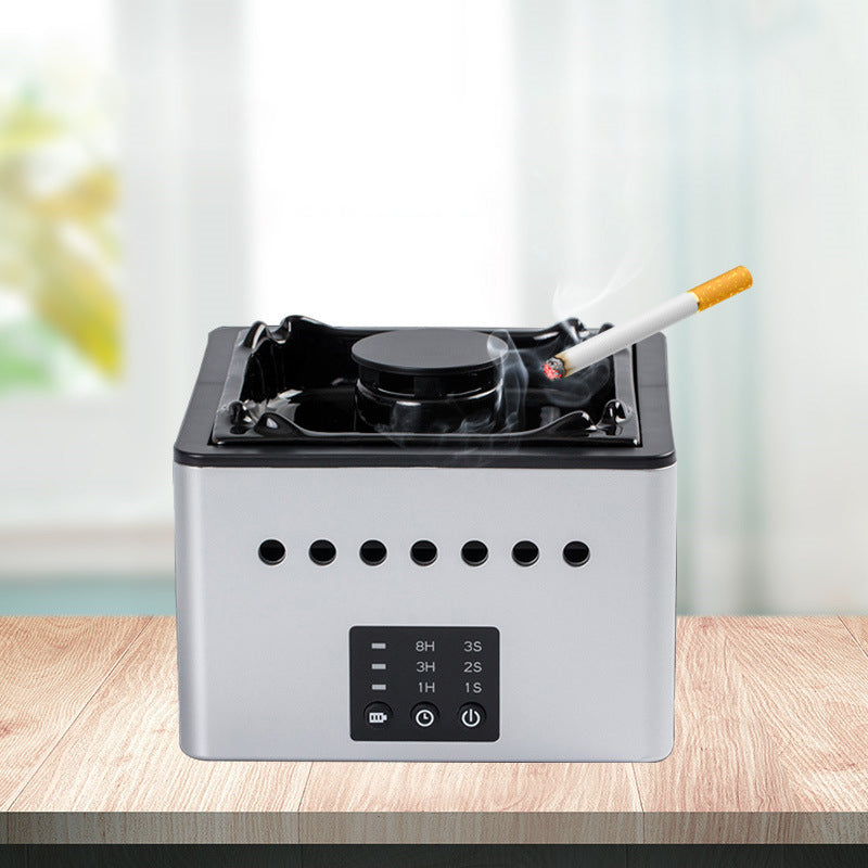 Mini Ashtray Air Purifier Multi Function Home Desktop Negative Ion Purifier Fresh Air From Remove Odor Smoking Accessories - Z3 Limited