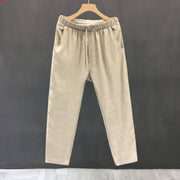 Casual Pants Straight Loose Men's Pants Cropped Pants