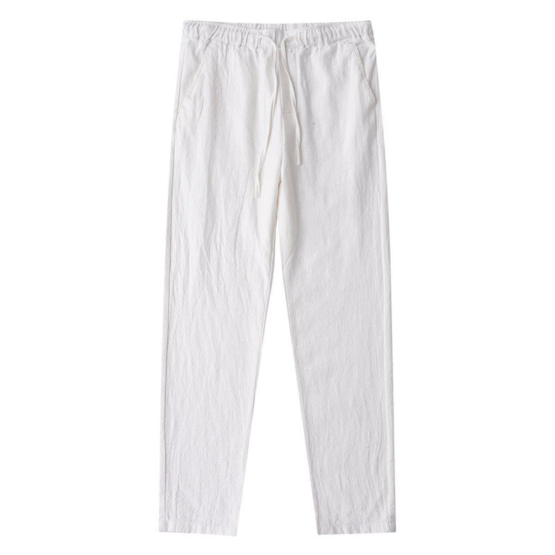 Casual Pants Straight Loose Men's Pants Cropped Pants