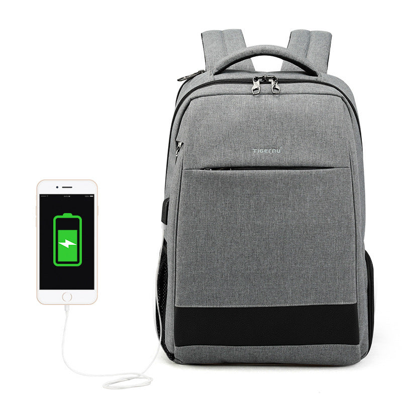 15.6-inch Shockproof Computer Backpack Travel Student Schoolbag