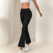 Women's High Waist Hip Lift Yoga Pants Fleece-lined Casual