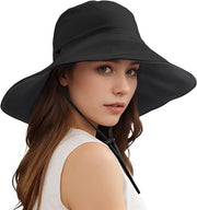 Wide Brim Sun Hats For Women Men, Double Sided Wearing Fishing Hats Cooling Bucket Hat For Beach Hiking Outdoor