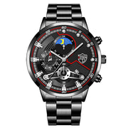 Fashion Men's Calendar Wristwatch Business Quartz Watch Student Watch