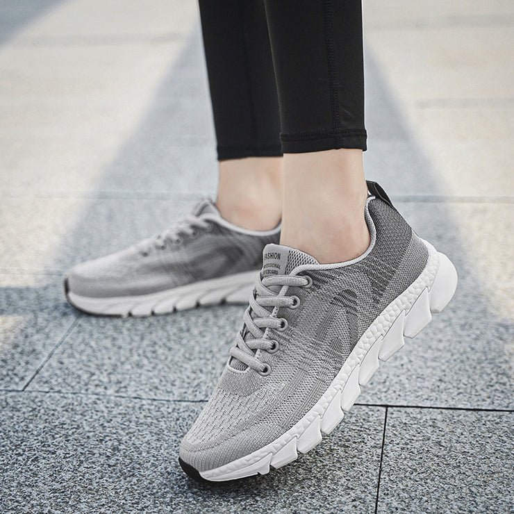 Plus Size Breathable Light Soft Bottom Female Mesh Casual Sneaker